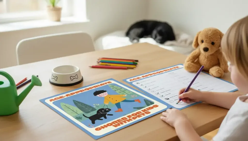 Age-Appropriate Chores for Kids with Pets