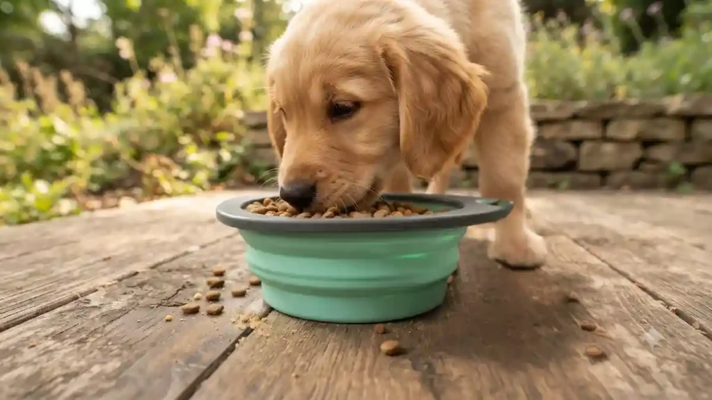 Collapsible Portable Pet Bowl1