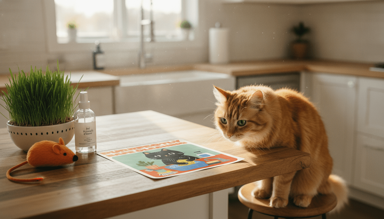 Cat-Safe Cleaning Checklist: Fresh Home, Fewer Fumes