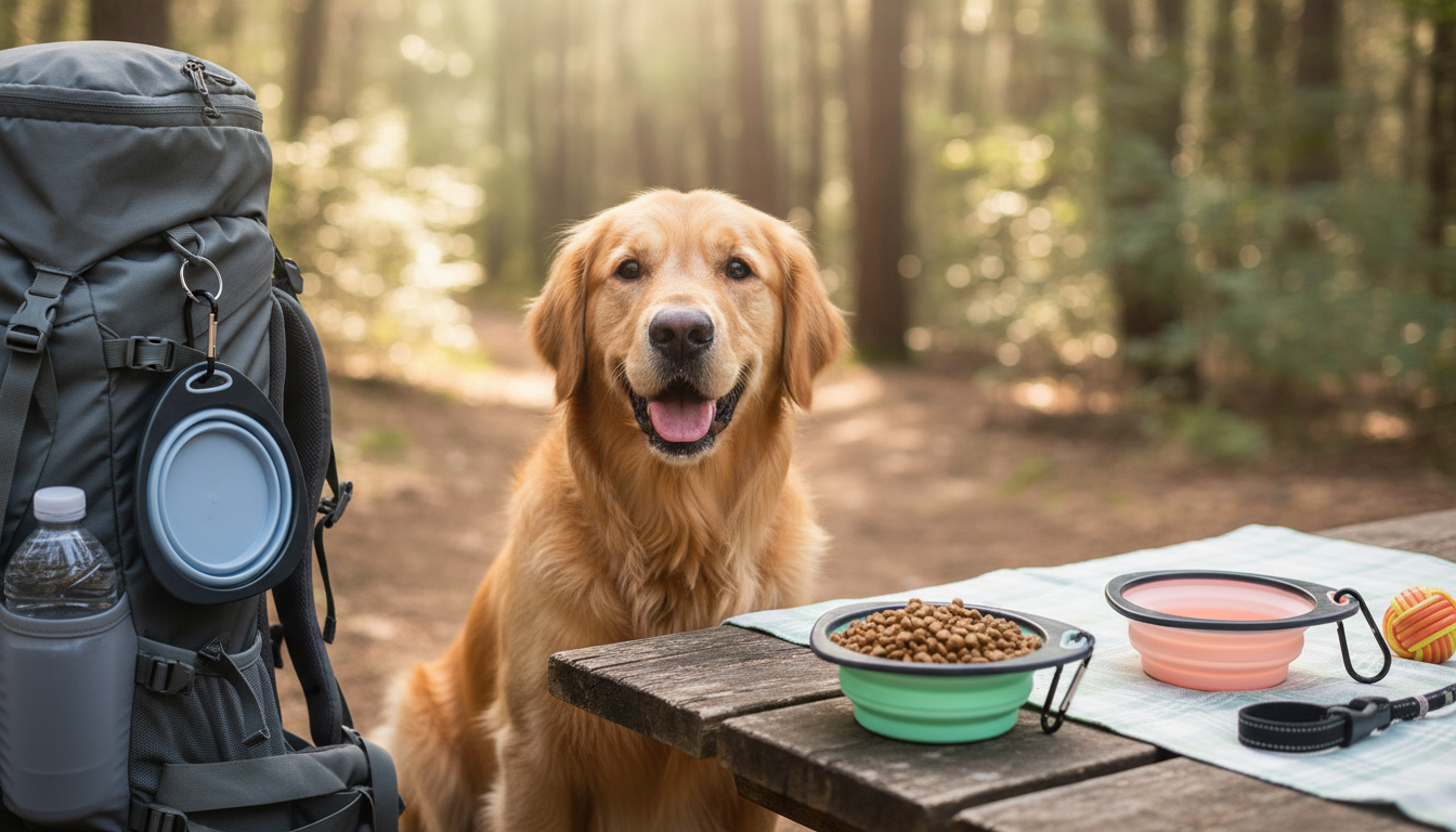 Collapsible Portable Pet Bowl: Easy Hydration Anywhere