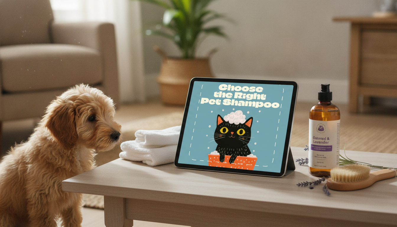 Pet Shampoo Guide: Ingredients, Skin & Coat Tips