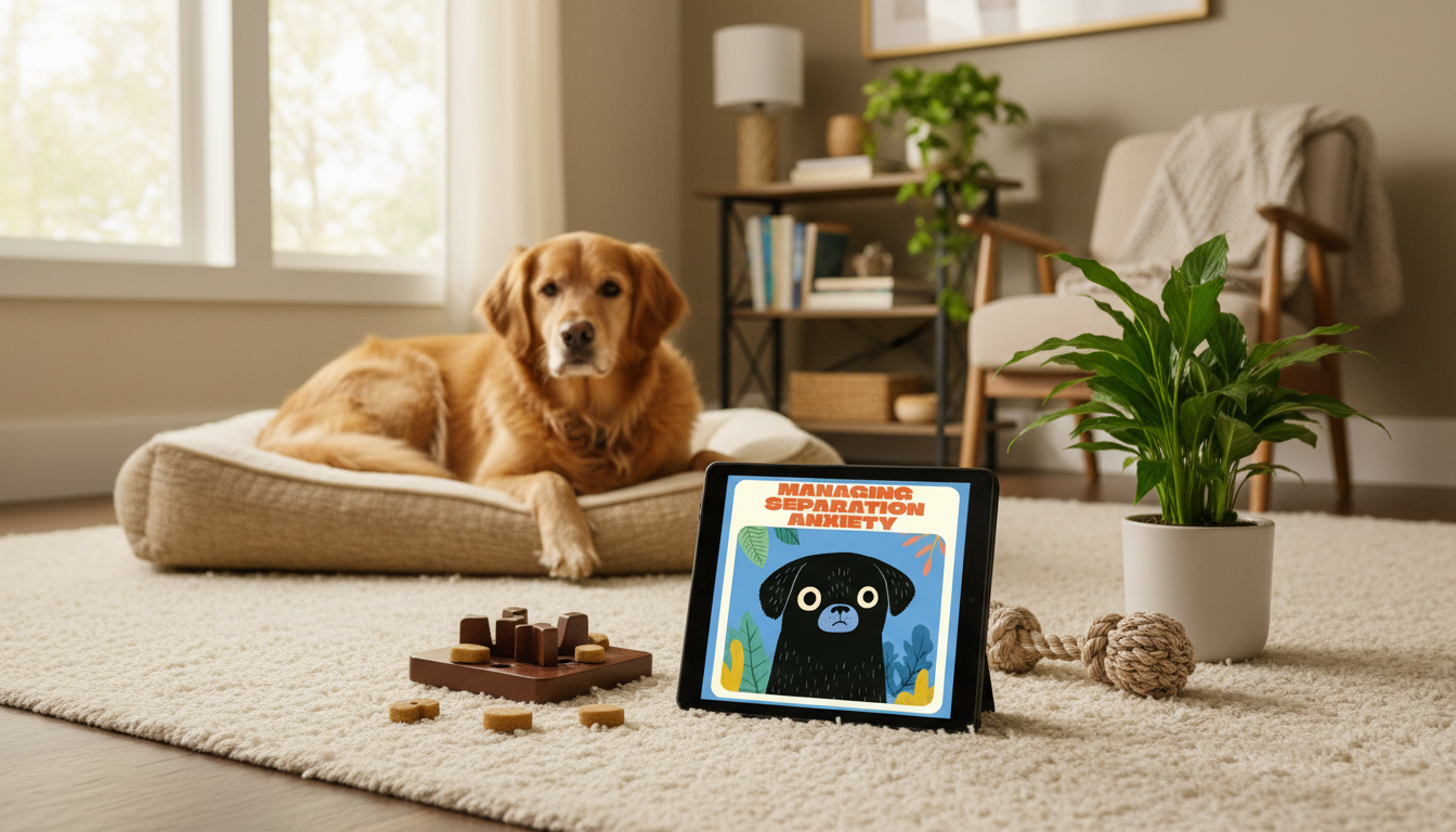 Natural Separation Anxiety Training Plan for Dogs