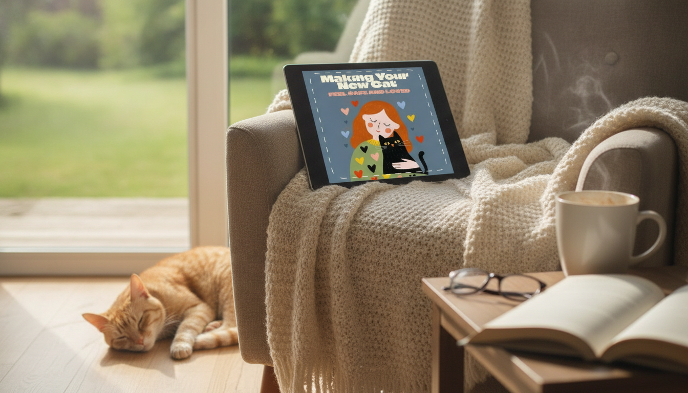 New Cat, New Home: First-Week Guide to Trust & Calm