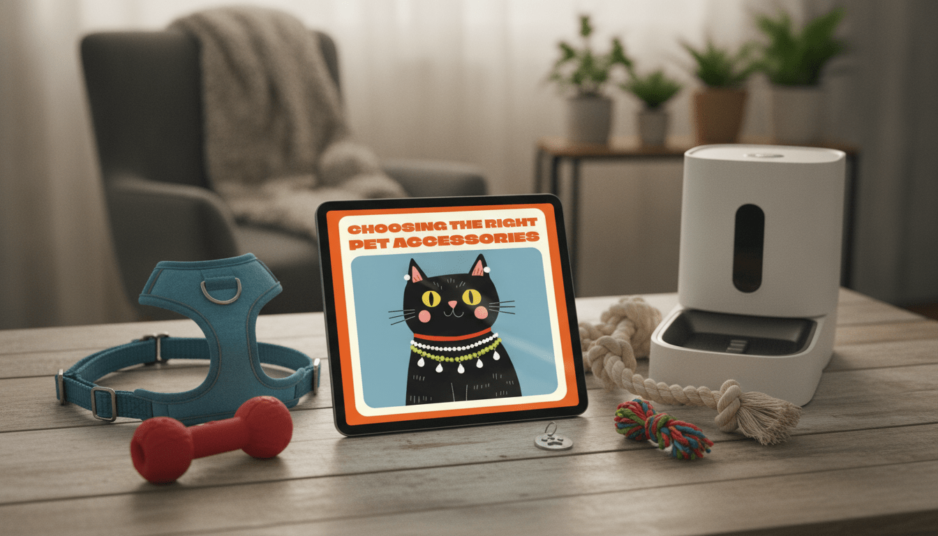 Pet Accessories Guide: Comfort, Safety & Enrichment